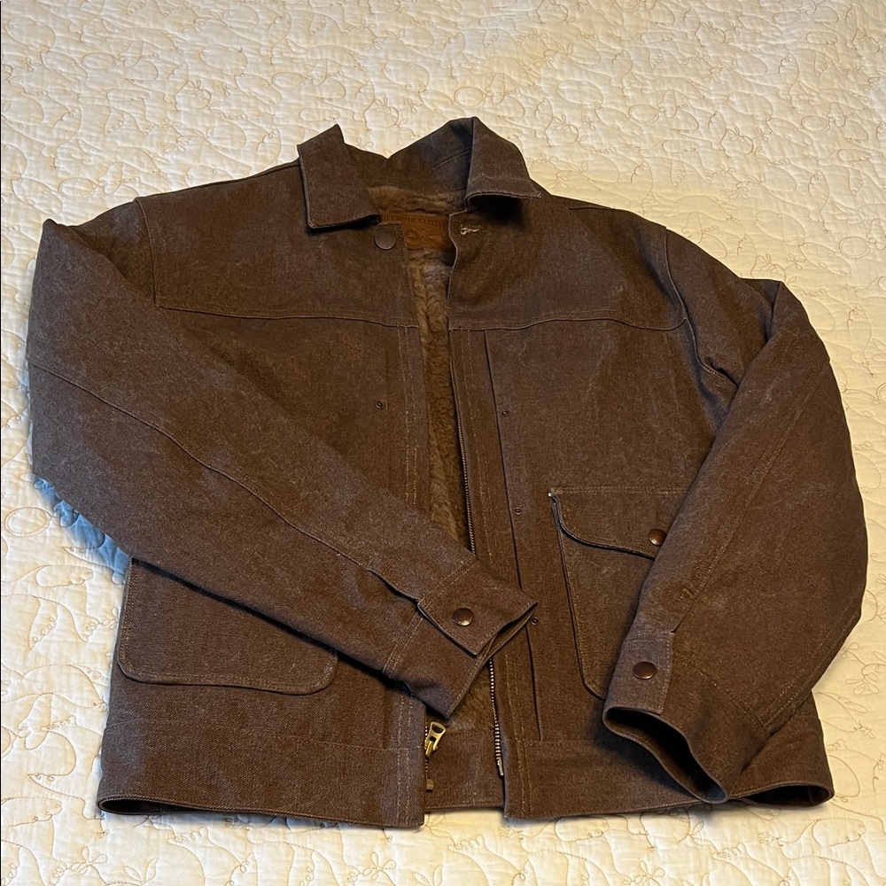 Men's Classic Brown Field Jacket